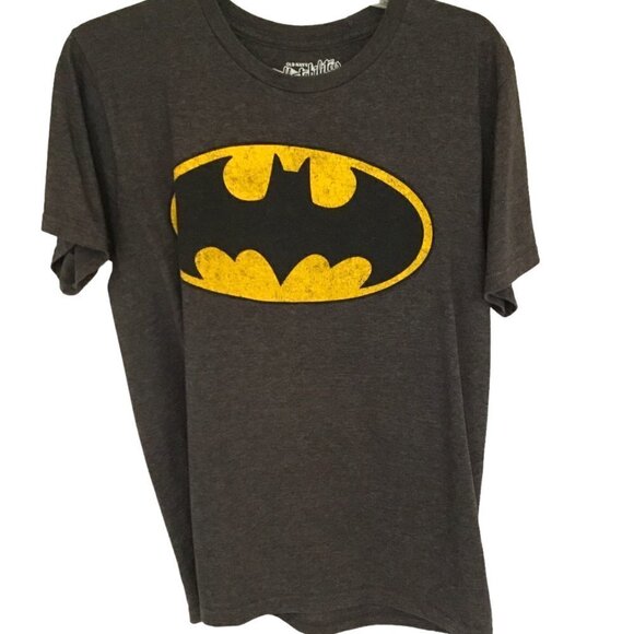 Old Navy Collectibles Batman Unisex Short Sleeve Pullover Black Tee Size Men's M - Picture 1 of 6